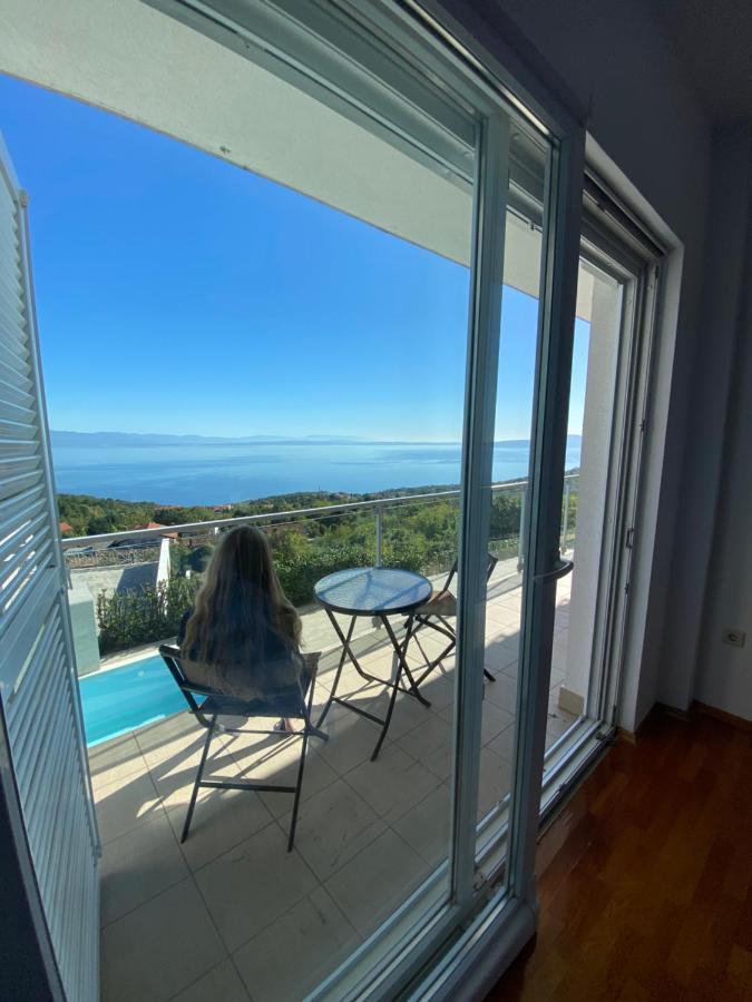 Villa Eternity - Panoramic Sea View - Boxspringbetten - Pool - Opatija-Poljane エクステリア 写真