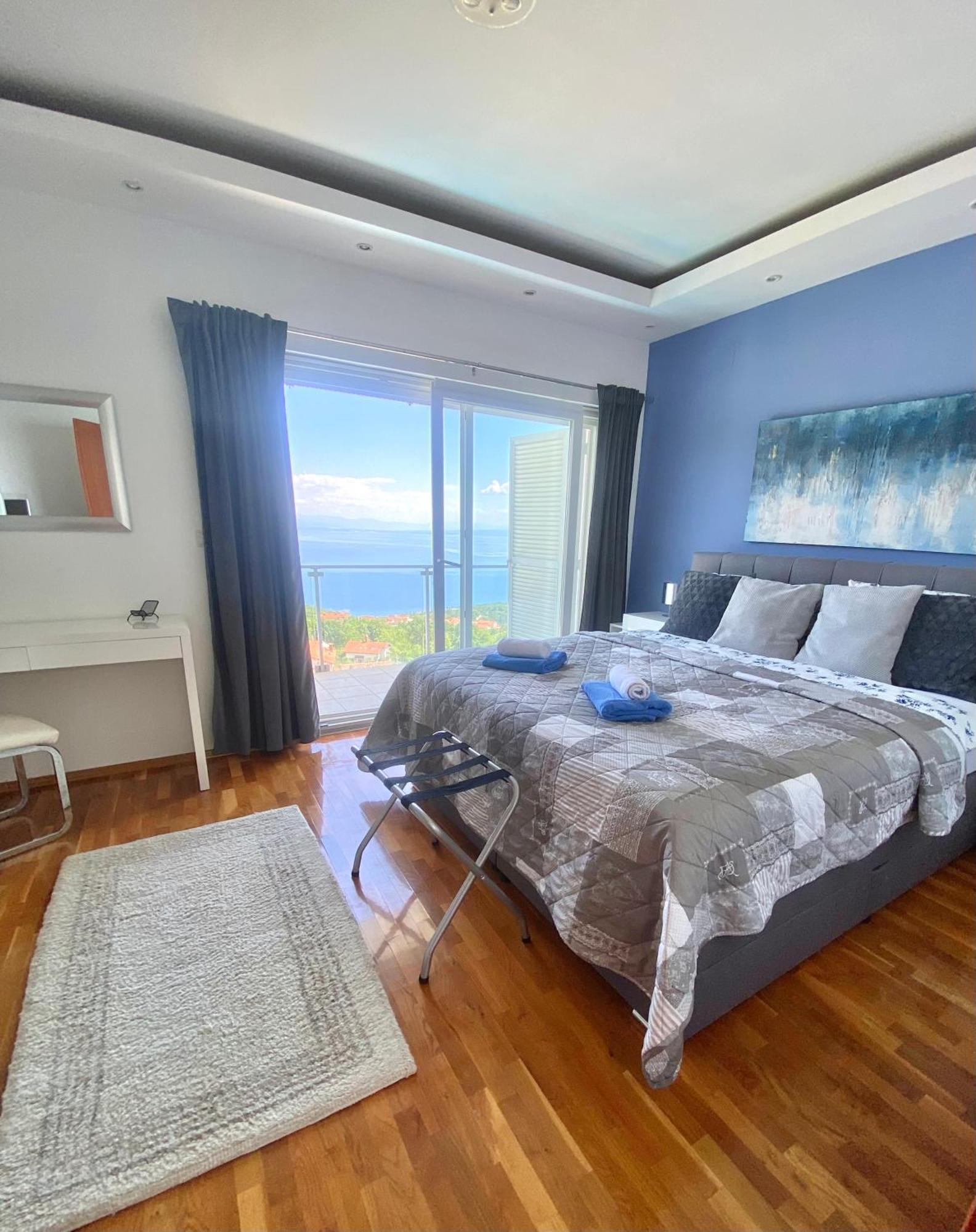 Villa Eternity - Panoramic Sea View - Boxspringbetten - Pool - Opatija-Poljane エクステリア 写真